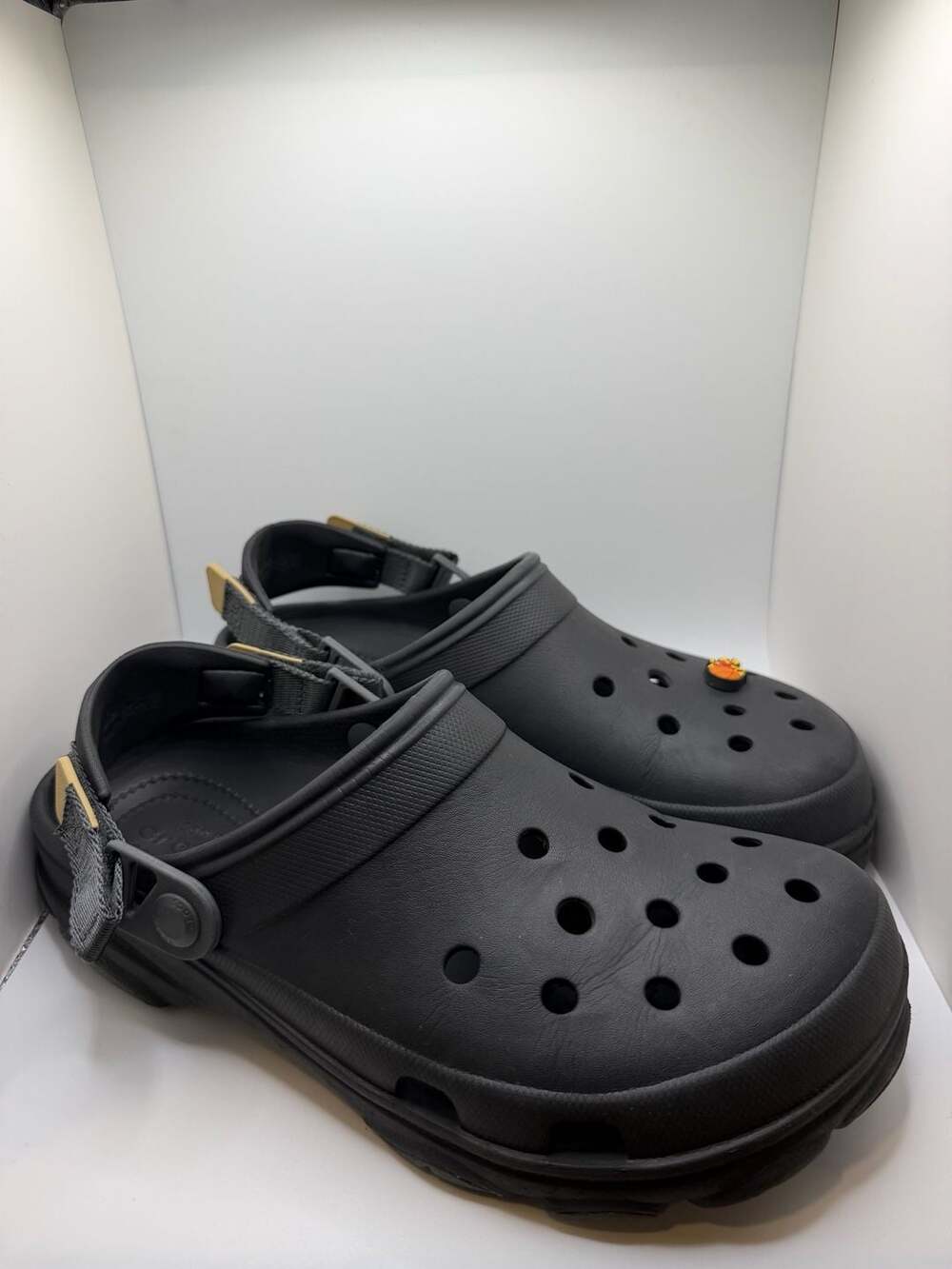 Crocs Classic All-Terrain Clog Black with Adjustable Strap